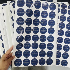 Autocollants personnalisés avec logo, étiquettes adhésives, papier vinyle imperméable, autocollants ronds de remerciement, étiquettes d'emballage en rouleau, autocollants personnalisés - Product Image 6