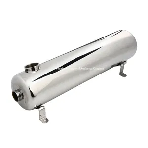 Tubo intercambiador de calor de brújula Paso Líquido Carcasa de acero inoxidable y intercambiador de calor de tubo