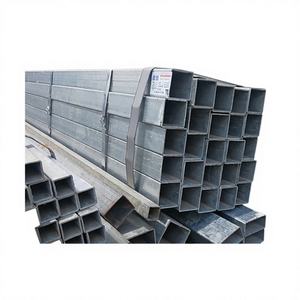 Tube carré soudé galvanisé JIS, longueur 6m, profil en acier doux 200*80*5, pour tuyaux de forage, pétrole, pliage et découpe - Product Image 1