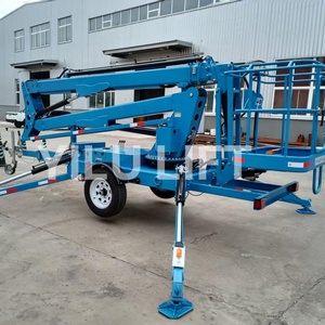 कारखाने 18 मीटर 20 मीटर 200 किलोग्राम टेलीस्कोपिंग टॉबल बूम लिफ्ट इलेक्ट्रिक मोटर स्क्रू लिफ्ट इलेक्ट्रिक मोटर स्क्रू लिफ्ट - Product Image 6