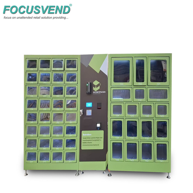 Automated Smart Storage Cabinet with Digital Payment Integration