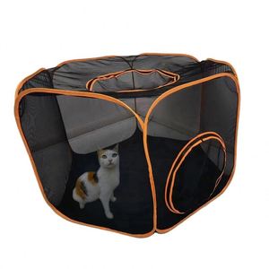 Tente de camping pour chat d'extérieur BSCI, en tissu maillé transparent, pliable facilement, portable, pour animaux de compagnie - Product Image 1