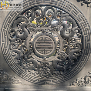 Relieve de Pared de Piedra con Esculturas de Figuras Antiguas Chinas, Arte Mural Decorativo Jiahua - Product Image 5
