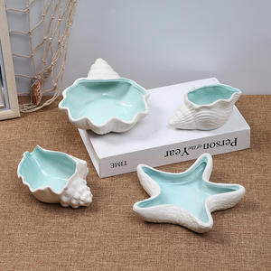 Adorno <span class=keywords><strong>de</strong></span> cerámica <span class=keywords><strong>de</strong></span> concha <span class=keywords><strong>de</strong></span> océano moderno, diseño <span class=keywords><strong>de</strong></span> Arte Maestro Gu, almacenamiento <span class=keywords><strong>de</strong></span> joyería <span class=keywords><strong>de</strong></span> escritorio, película <span class=keywords><strong>de</strong></span> televisión, accesorios decorativos - Product Image 4