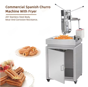 Sıcak satış elektrikli Churros makinesi yapma İspanyol kızarmış hamur çubukları ile restoran kullanımı için süt maddeler - Product Image 2