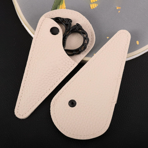 PU da <span class=keywords><strong>Scissor</strong></span> trường hợp tùy chỉnh nhỏ da <span class=keywords><strong>Scissor</strong></span> Pouch cho làm tóc công nghiệp cấp thường xuyên kéo trường hợp OEM - Product Image 4