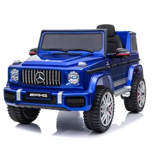 2019 benz g63 licenciado 12v carro de brinquedo, carrinho elétrico crianças bateria 4x4 para dirigir