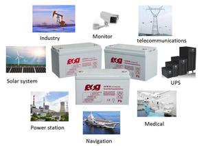 Batería de Plomo-Ácido de Gel <span class=keywords><strong>AGM</strong></span> VRLA ESG de 12V <span class=keywords><strong>95Ah</strong></span> 100Ah para Sistemas de Energía Solar y UPS Industriales de Respaldo - Product Image 5