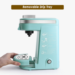 Household Portable Size Electrical Capsule K-<strong>cup</strong> <strong>Coffee</strong> <strong>Maker</strong> Machine <strong>Single</strong> <strong>Cup</strong> Tea Brewer - Product Image 2