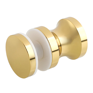 Heavy Duty Solid SUS304 Stainless Steel Sliding Shower <strong>Door</strong> Handle <strong>Knob</strong> One Sided Pull Simple Design <strong>Black</strong> Finish <strong>Doors</strong> - Product Image 2