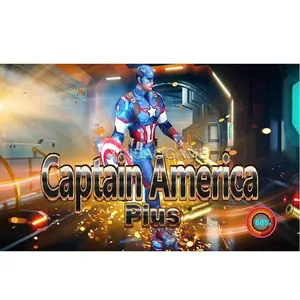 Americano Capitão Além de jogos de vídeo máquina de arcade de tiro peixe à venda