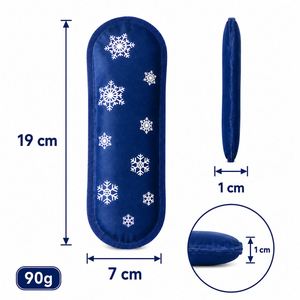 Paquete de gel reutilizable no tóxico para frío y calor, paquete de hielo de 70 g para insulina, paquetes de hielo para estuche de almacenamiento de pluma de insulina EVA con refrigeración - Product Image 1