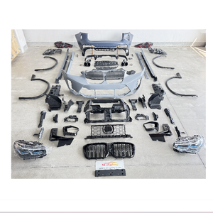 XLstyling Pièces automobiles Kit carrosserie de lifting Pare-chocs pour G01 18-20 (ancien modèle) vers F97 LCI X3M (nouveau modèle) avec phares et feux arrière - Product Image 1