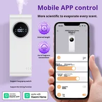 Quemador de Incienso Ecológico ODIS 100% Natural con Pantalla Táctil LCD y Luz Nocturna para Primavera, Verano y Otoño
