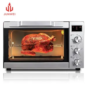 Junwei KX-660 kitchen appliance 60L silver crests oven new multifunctional owen Stainless Steel electric home oven