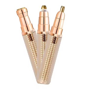 Nouveau 3 en 1 sourcil visage lèvres <span class=keywords><strong>nez</strong></span> épilation électrique épilateur électrique corps tondeuse à cheveux - Product Image 1