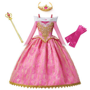 MQATZ Nouveau Déguisement de Princesse <span class=keywords><strong>Aurore</strong></span> à Manches Longues pour Filles, <span class=keywords><strong>Robe</strong></span> de Soirée pour Enfants <span class=keywords><strong>La</strong></span> <span class=keywords><strong>Belle</strong></span> <span class=keywords><strong>au</strong></span> <span class=keywords><strong>Bois</strong></span> <span class=keywords><strong>Dormant</strong></span>, Anniversaire, Fête, Noël - Product Image 1