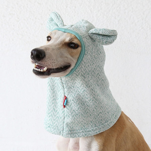 Winter Cat <b>Snood</b> Cute Rabbit Bear Knitted Polyester Calming Anti Surprise Pet Hat - Product Image 4