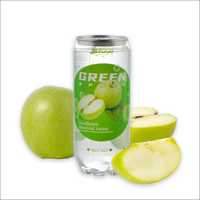 Kersen sap 350ml bruisend PET blikje Private Label vruchtensap