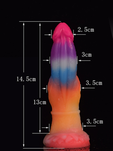 Dildo lumineux qui brille dans le noir pour femmes, ventouse puissante, télécommande, dildo vibrant, masturbation féminine, jouet sexuel pour pénis - Product Image 5