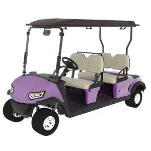 Leroad 4 seats electric golf car with low price
