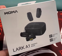 Mikrofon Nirkabel Kardioid Hollyland LARK A1 untuk iPhone Android YouTube TikTok Vlogging Podcasting