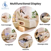 Salon Bol Évier Pédicure et Manucure Chaise de Lavage des Cheveux pour Japonais Tête Spa Lit