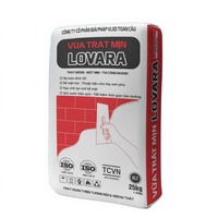 LOVARA M15 Mortero Seco de Alta Resistencia Premezclado, Autonivelante para Pisos, 25 kg, Garantía de 5+ Años, Diseño Moderno, Multiusos