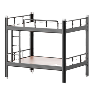 1869 <b>Bunk</b> <b>Beds</b> Double Decker Iron Frame 90x2000x180mm For Dormitory Student Use - Product Image 2
