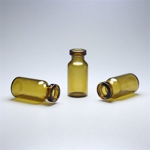 Clear Glass Vials with Rubber <b>Stopper</b> Small Capacity Sample <b>Bottles</b> for home use - Product Image 5