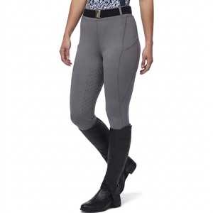 Leggings d'entraînement équestre pour femmes, avec grip en silicone aux genoux, haute élasticité, respirants, pour l'équitation - Product Image 1