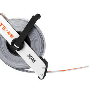 BTE Open 66ft 100ft 165ft étagère poignée pliante Construction en acier inoxydable <span class=keywords><strong>règle</strong></span> mesure ABS résistant à l'huile ruban à mesurer - Product Image 5