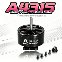 Moteur Outrunner puissant A4315 700KV à couple élevé pour hélices de 13-15 pouces 3-12S pour drones FPV Freestyle à charge lourde et avions RC