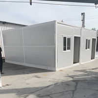 Maison préfabriquée pliable de 20 pieds, maison mobile, villa préfabriquée, mini-maison très économique