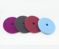 Disque de polissage pour l'esthétique automobile - Disque en éponge DA 5 pouces, éponge autocollante