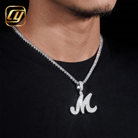 Buss Down Fine Jewelry Lab Grow Diamond CHOYUE Hip Hop Jewelry Hip Hop Iced Out Pendant 10K 14K Real Gold Letter Pendant