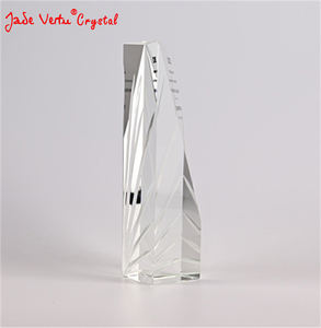 Prix de pièces de trophée transparent en <span class=keywords><strong>cristal</strong></span> fabriqué à la main en gros de luxe - Product Image 3