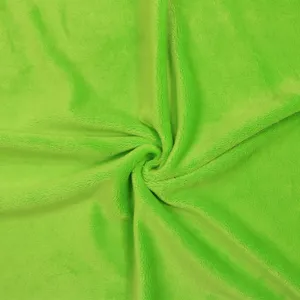 Super suave liso tinte verde de terciopelo material de tapicería tela en china ef velboa 02
