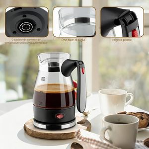 500ml Glass Vintage Eco-Friendly CE Certified Traditional Turkish Coffee Pot <b>Maker</b>/Electrical Coffee Kettle for Home - Product Image 5