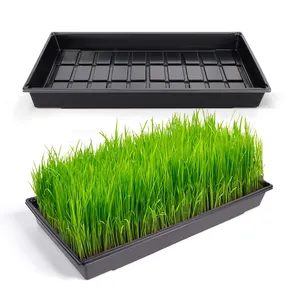 การปลูกไฮโดรโปนิกส์ 1020 การงอกของเมล็ดแบนถาดเพาะ Microgreens สําหรับอาหารสัตว์หญ้าสาลีข้าวเกาะผัก