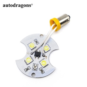Anti parpadeo AC 6.3V 194 T10 # 555 Ba9s # 44 Discos LED Ajustables de Doble Cara, Blanco Frío y Ámbar, 13 LED, para Pinball JET/POP BUMPER - Product Image 4