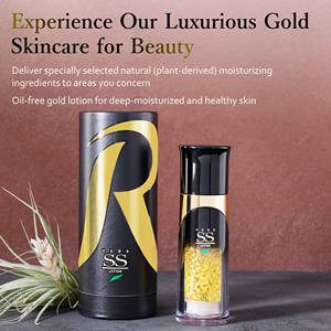 Lotion de luxe hydratante sèche japonaise pour femme, vente en gros de soins de la peau cosmétiques pour le visage produits de soins de la peau flocons d'or - Product Image 6