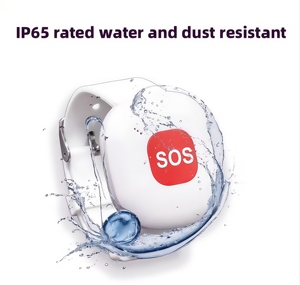 Không dây SOS nút gọi cho người chăm sóc hệ thống báo động khẩn cấp với 2 máy phát không thấm nước 1 Plug-in nhận báo động cá nhân - Product Image 3