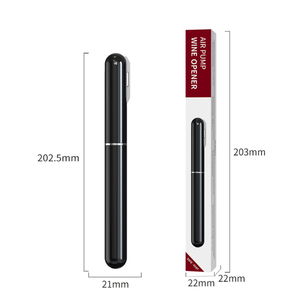 Ouvre-bouteille à pompe à <span class=keywords><strong>air</strong></span> en plastique design stylo, ensemble <span class=keywords><strong>d</strong></span>'ouvre-bouteille à pression <span class=keywords><strong>d</strong></span>'<span class=keywords><strong>air</strong></span> facile à utiliser, <span class=keywords><strong>extracteur</strong></span> de bouchon de <span class=keywords><strong>vin</strong></span> avec aiguille à gaz - Product Image 2