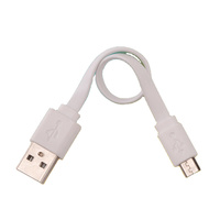 Harga Grosir Pabrik Murah Kabel Charger USB Micro B Pendek 50cm Pengisian Cepat 5V 2A Panjang 0.5M untuk Android