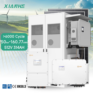 Système solaire industriel avancé 100 kW avec stockage de batterie HV 314 Ah, grande capacité 241 kWh BESS pour solution zéro-export ROI - Product Image 1