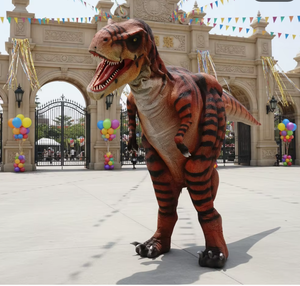 <strong>Adult</strong> Walking Hidden Leg Animatronic <strong>Dinosaur</strong> <strong>Costume</strong> Suit With Sound and Movement for Carnival Event Show Park Exhibition - Product Image 3