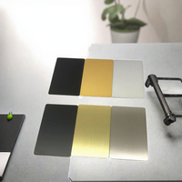 Carte d'identité CR80 personnalisable imprimable, mini-étiquette NFC et RFID avec puce 1k, hologramme, étanche, pour hôtels et cartes de visite professionnelles