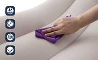 Fauteuil gonflable X-long durable, auto-gonflant, avec valve, floqué, imperméable, pour l'extérieur