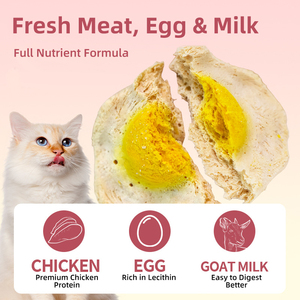 Friandises pour animaux de compagnie lyophilisées au <span class=keywords><strong>fromage</strong></span> et aux fruits, haute valeur nutritionnelle, riches en protéines de haute qualité pour chiens et chats - Product Image 4